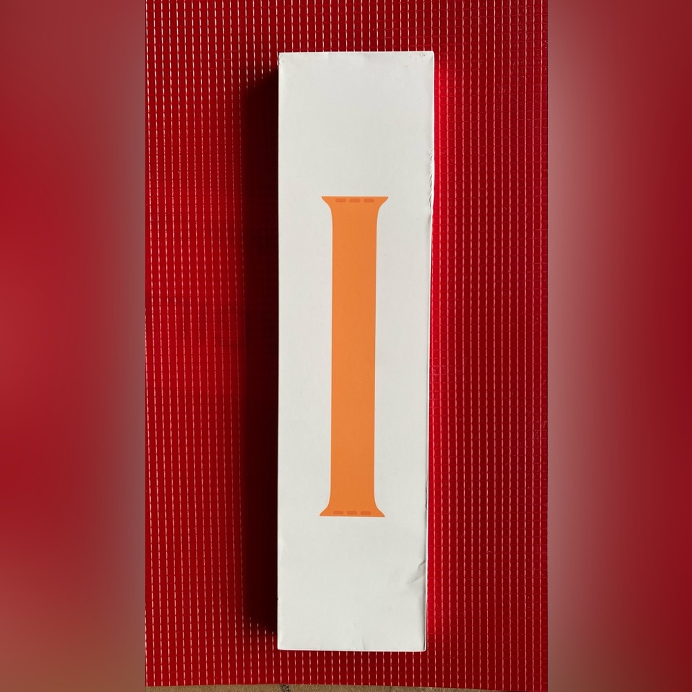 Apple watch SOLO loop band (6) Marigold